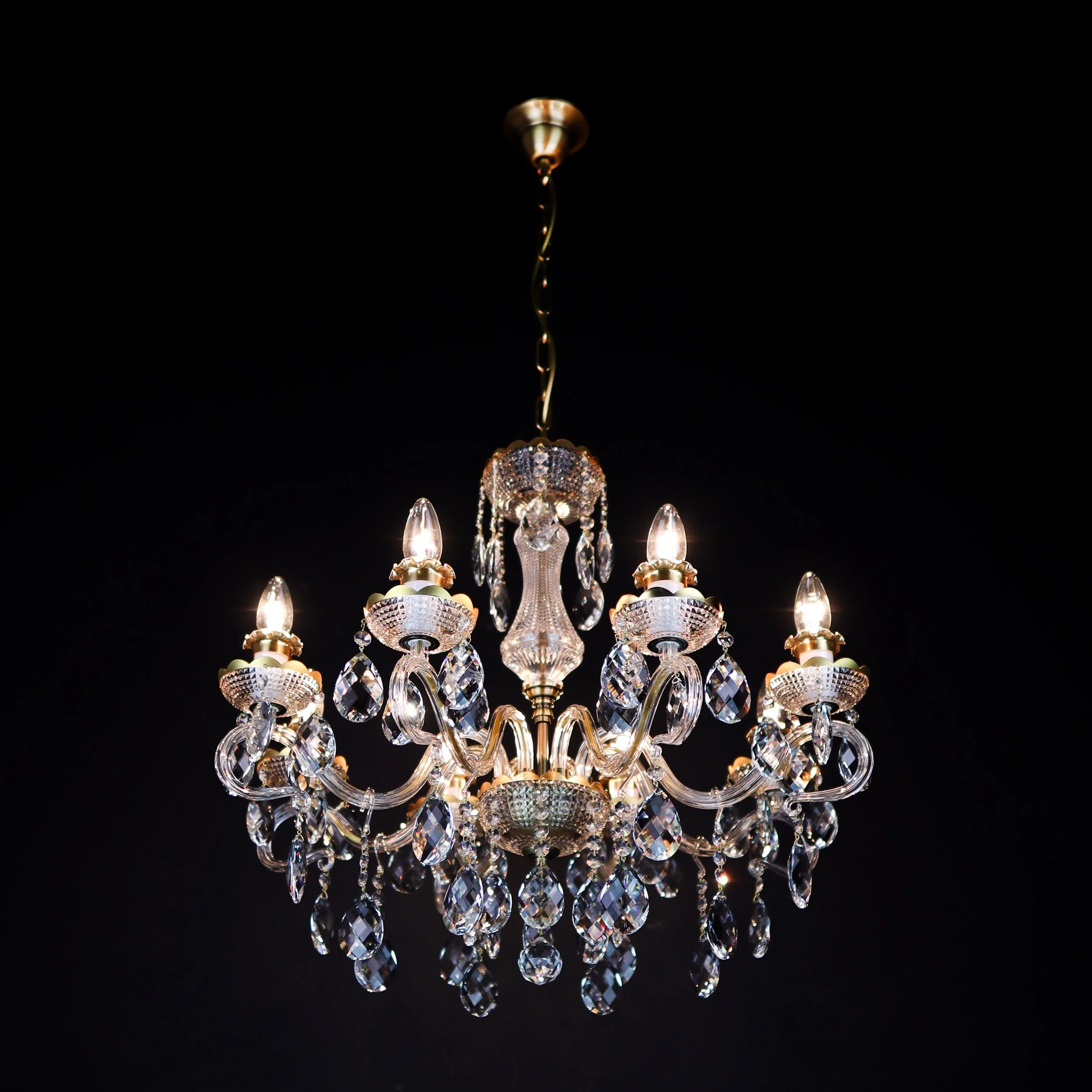 Daisy crystal chandelier — WRANOVSKY - Bohemian Crystal